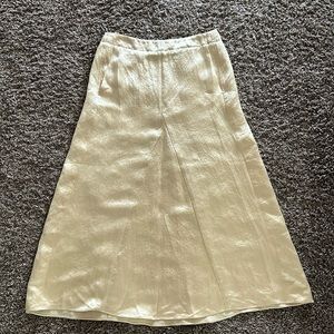 Gold TIBI skirt